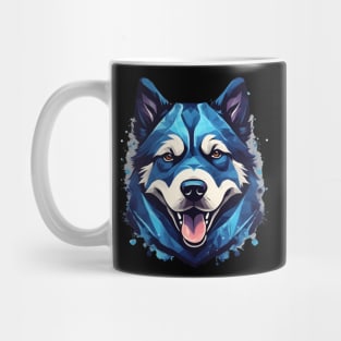 Watercolor Playful Dog Mug